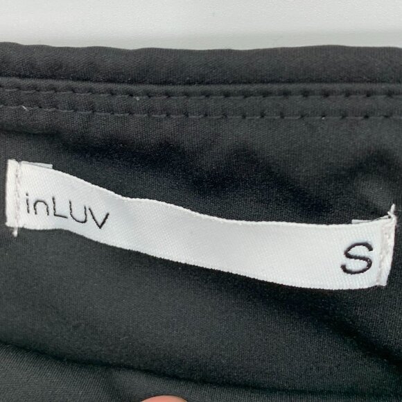 NWOT! InLuv Leggings With Pockets Black Size Small - Picture 4 of 5